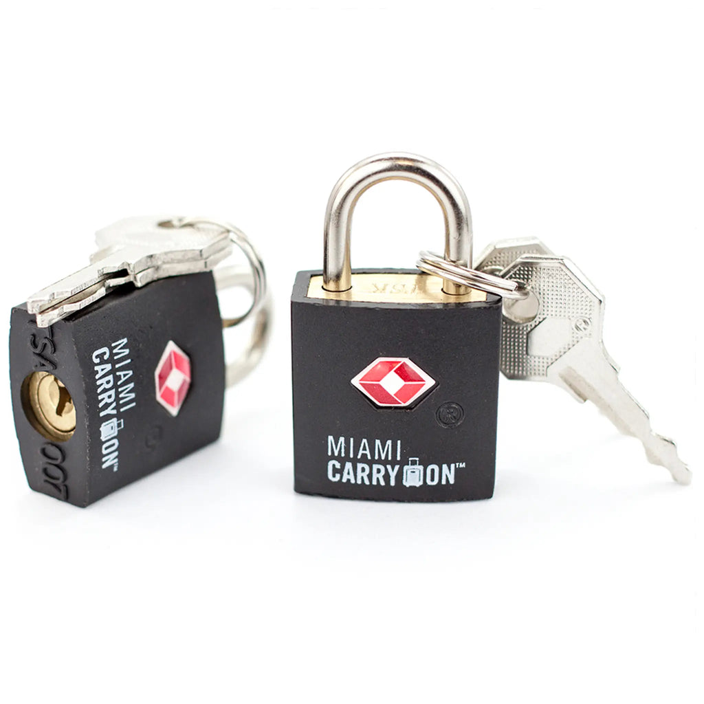 TSA Approved Keyed Padlock 2-Pack-0