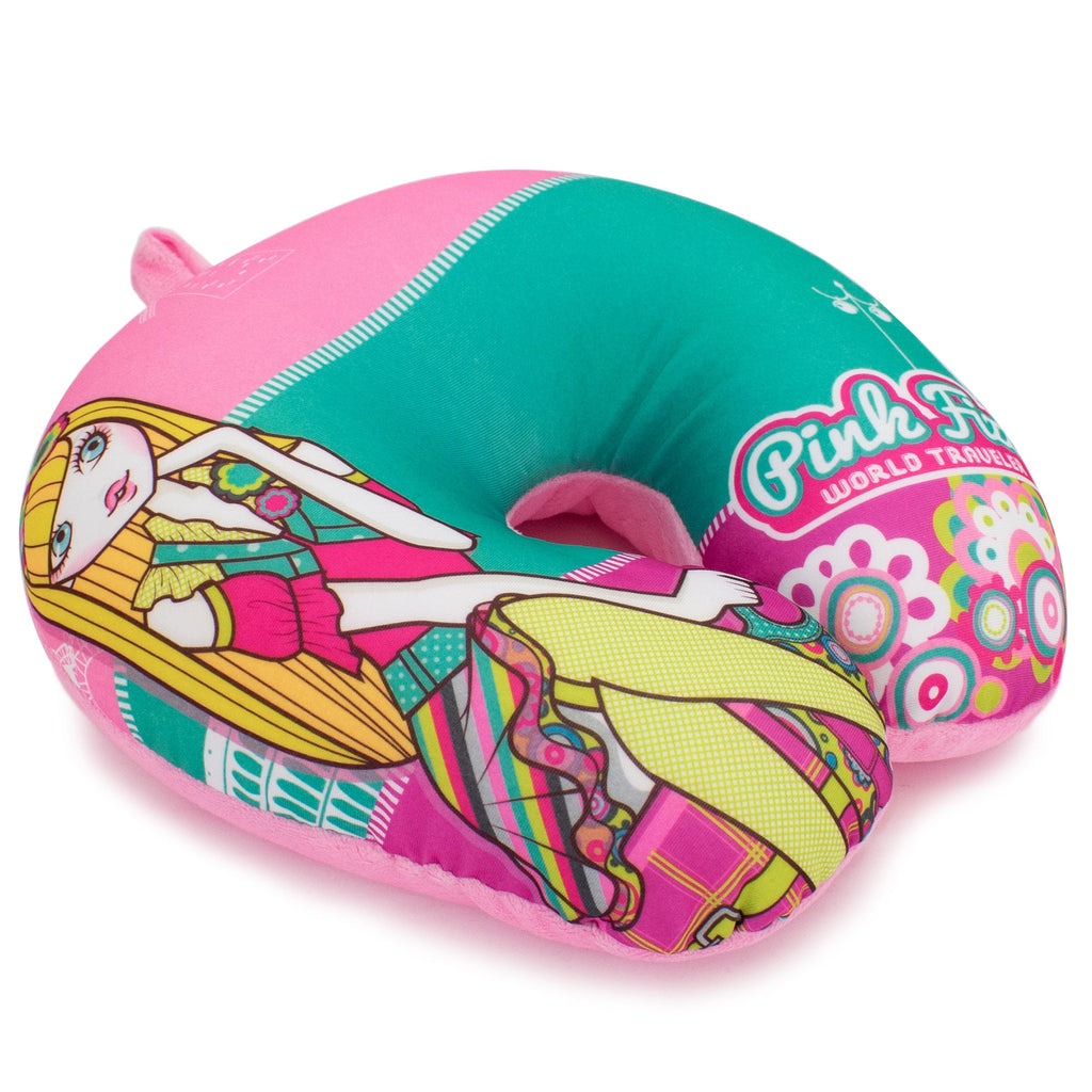 Microbeads Neck Pillow for Girls-1