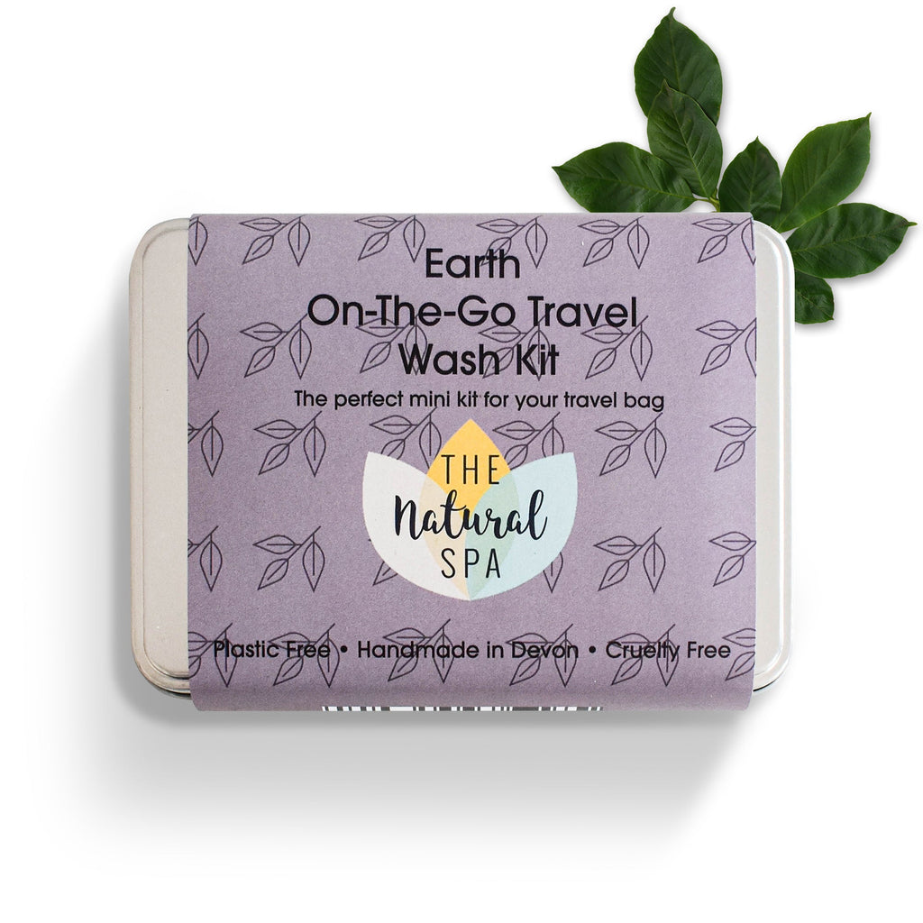 Earth Mini Travel Wash Kit | Natural “On the Go” Shampoo, Conditioner & Soap Set | Vegan, Plastic-Free Hair Care | Perfect Travel Gift-1