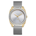 Trnda Women's Stainless Steel Gold Watch, Silver Dial | Trnda-W35.8-0