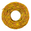 Bright orange twist-design TRIPPLE PRO strimmer line for high-power garden landscaping and efficient weed trimming