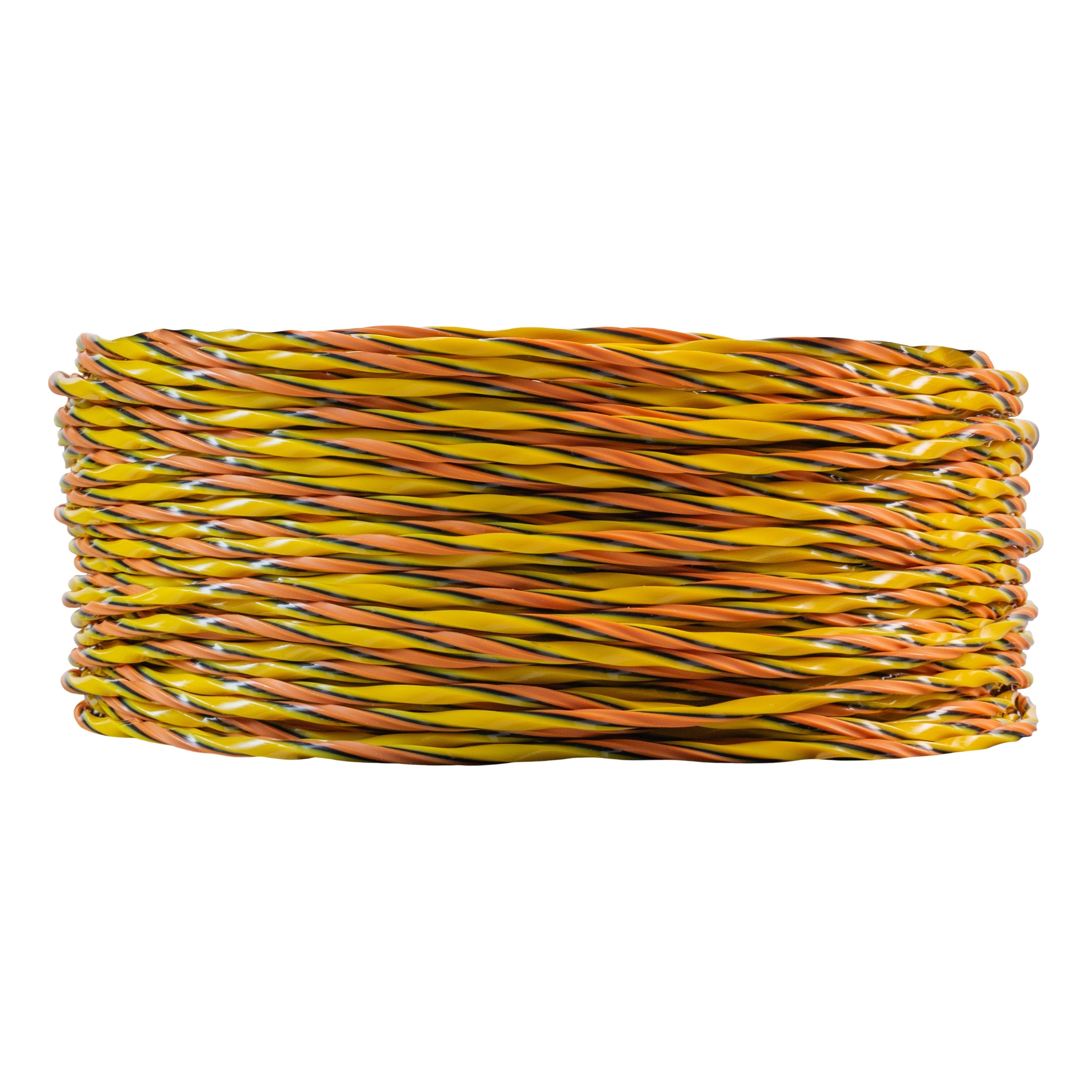 Bright orange twist-design TRIPPLE PRO strimmer line for high-power garden landscaping and efficient weed trimming — view 5