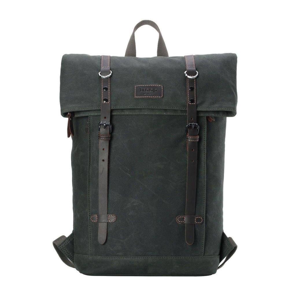 Heritage Waxed Canvas Laptop Backpack | TRP0425