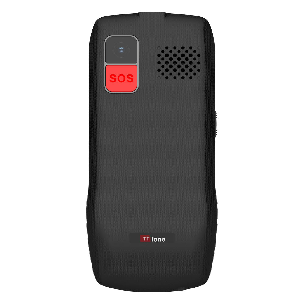 TTfone TT890 4G mobile phone with large buttons, screen, and USB Type C charging cable — view 5