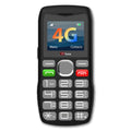 TTfone TT890 4G senior mobile phone with large buttons, USB Type-C cable, and Vodafone SIM card.