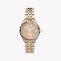 Timex Women's Rose Gold Stainless Steel Watch, 24mm Dial | Tw2t86500-0