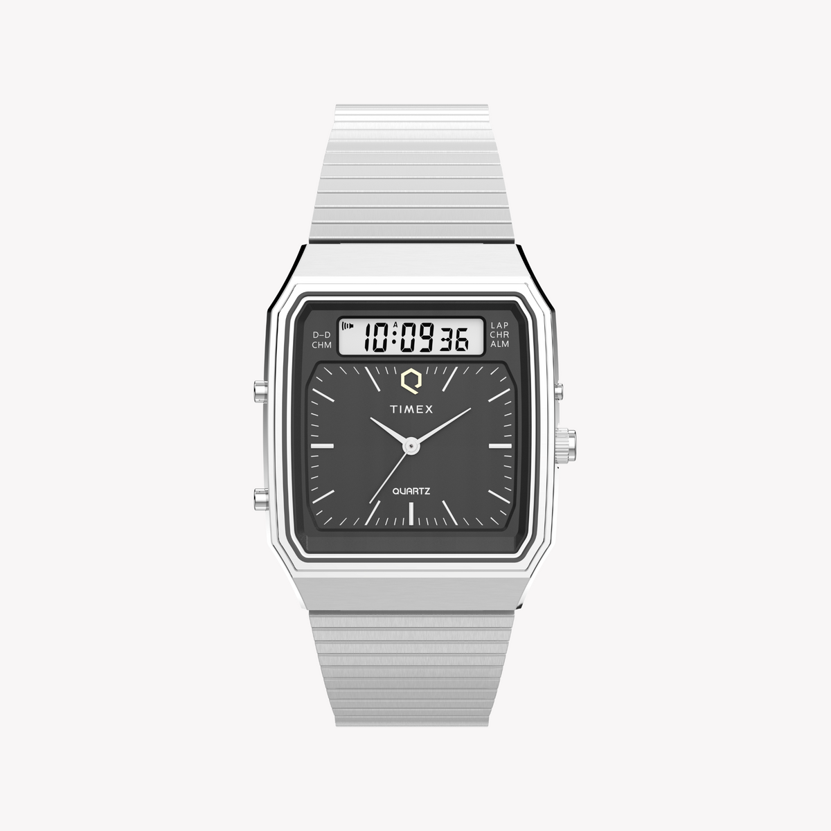 Timex Men's Silver Stainless Steel Watch | Tw2y05900-0