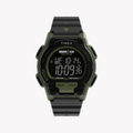 Timex Men's Green/Black Resin Watch | Model Tw5m64900-0