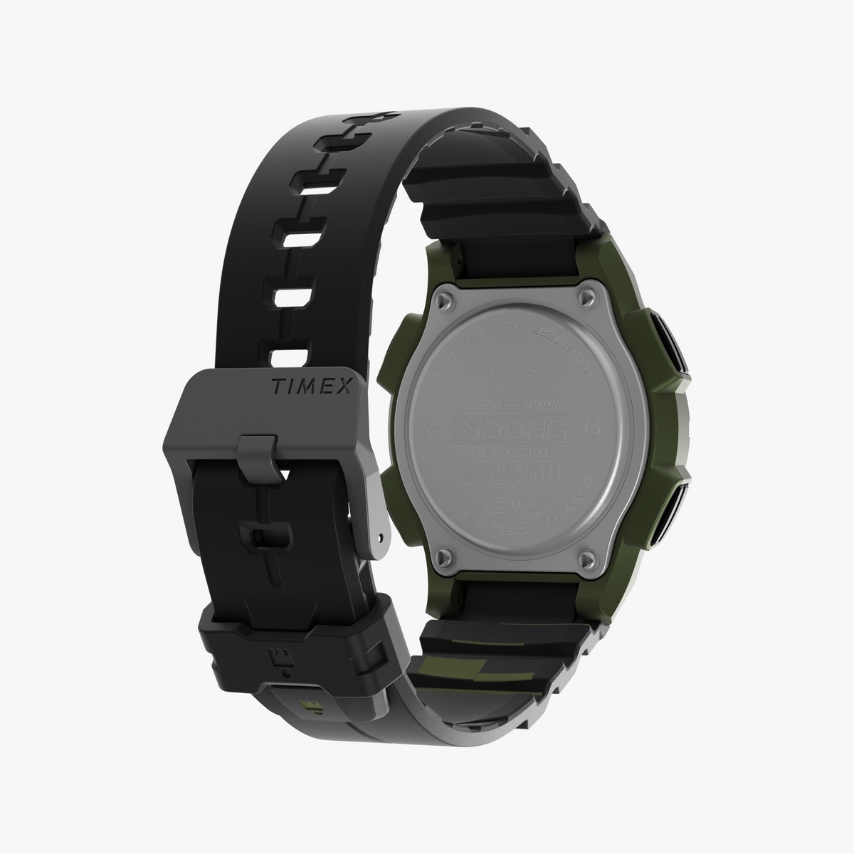 Timex Men's Green/Black Resin Watch | Model Tw5m64900-2