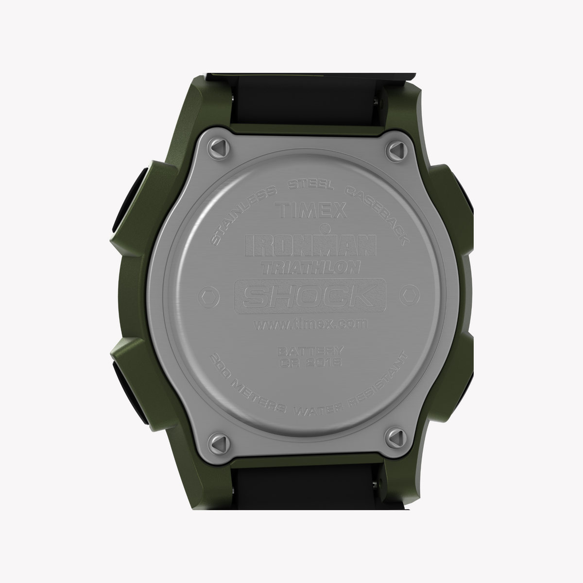 Timex Men's Green/Black Resin Watch | Model Tw5m64900-4