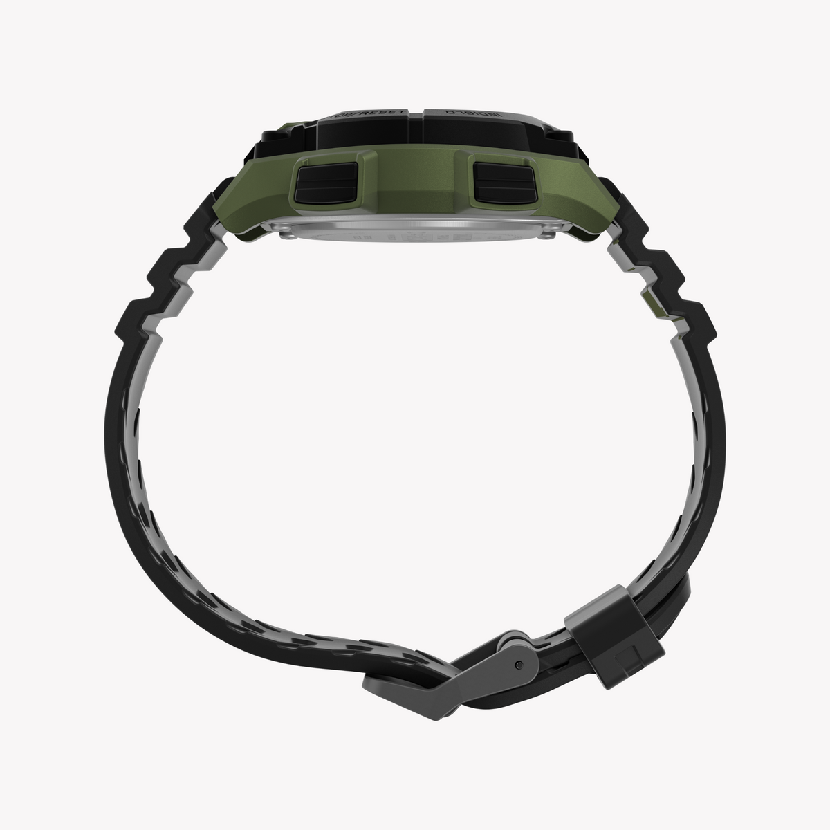 Timex Men's Green/Black Resin Watch | Model Tw5m64900-1