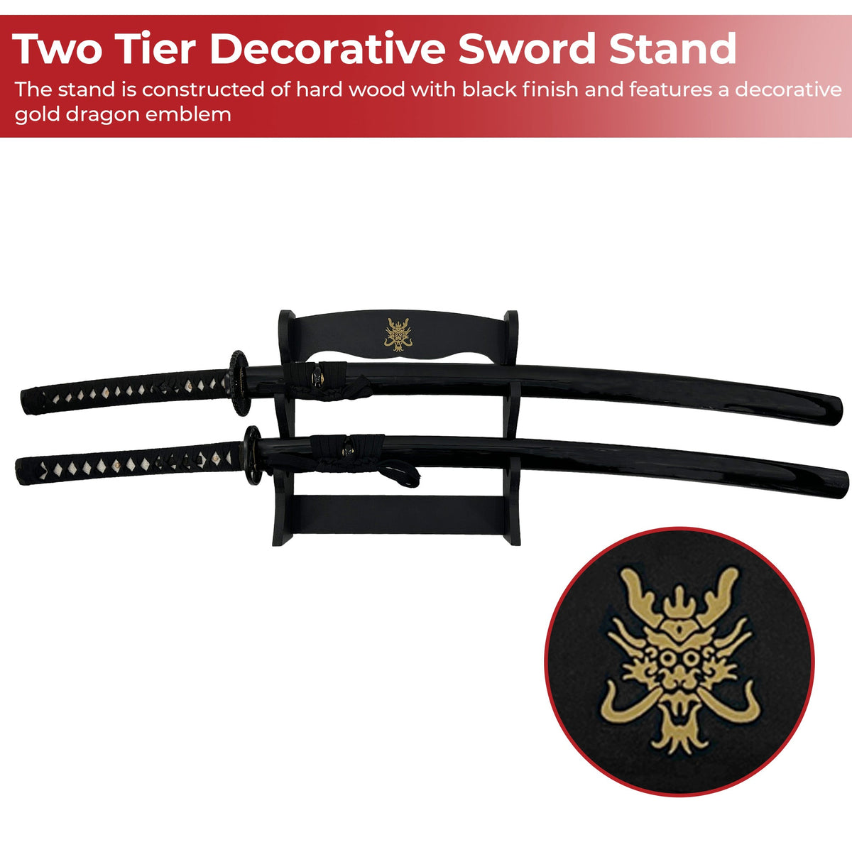 Two Tier Sword Stand Display-3