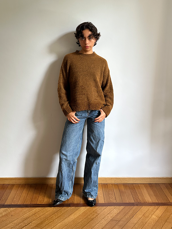 Tabata maglione sfumato in bouclé-3