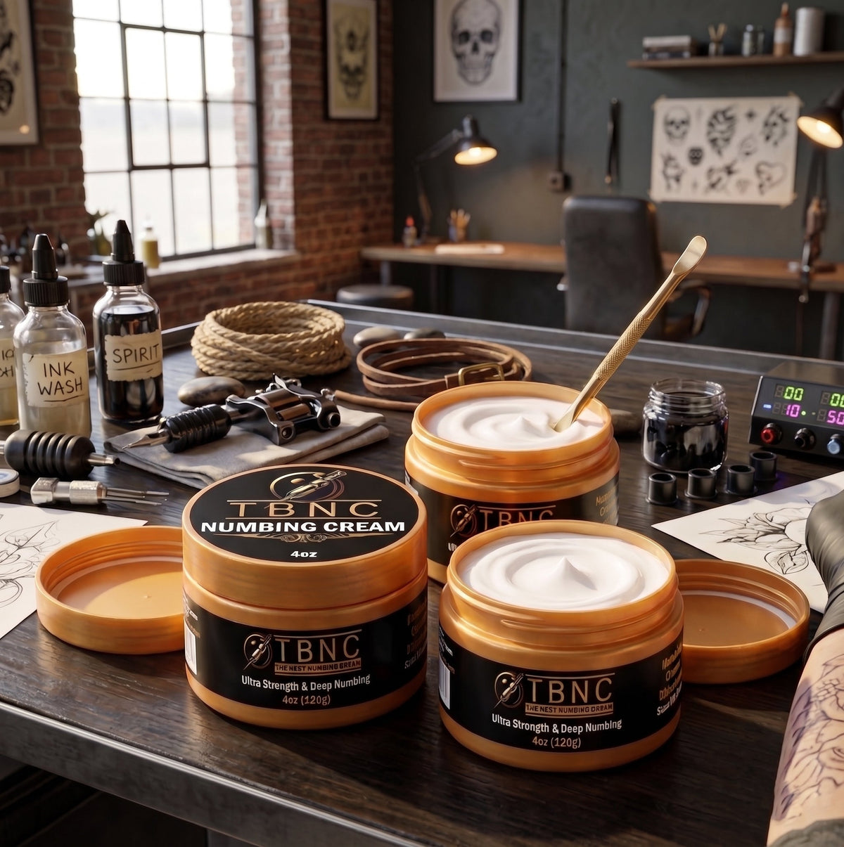 Tattoo Numbing Cream - 4 oz-4