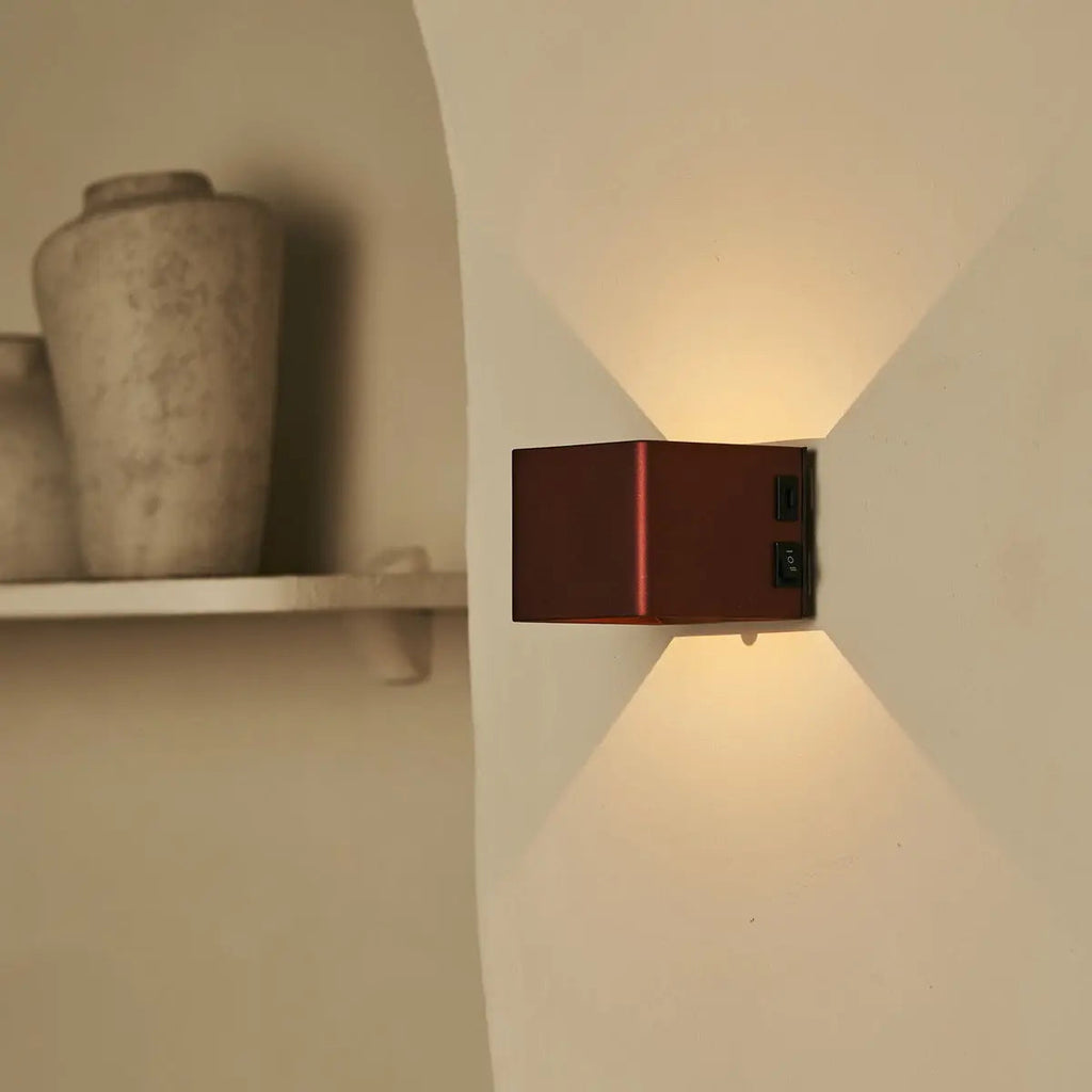 Tess Bronze Rechargeable Wall Light-1