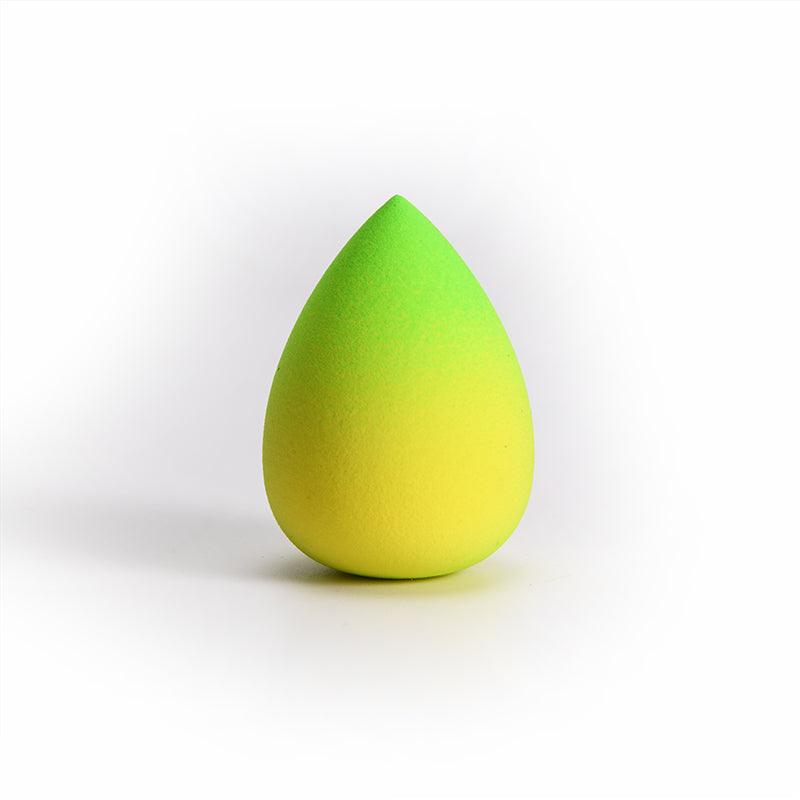 Teardrop makeup sponge with pointed tip for foundation blending and cosmetic application — view 4