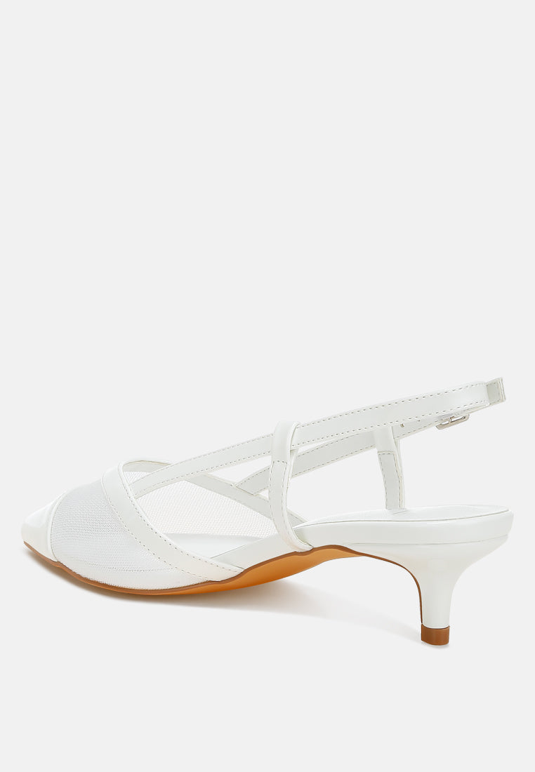 Temptress Mesh Slingback Sandals-2