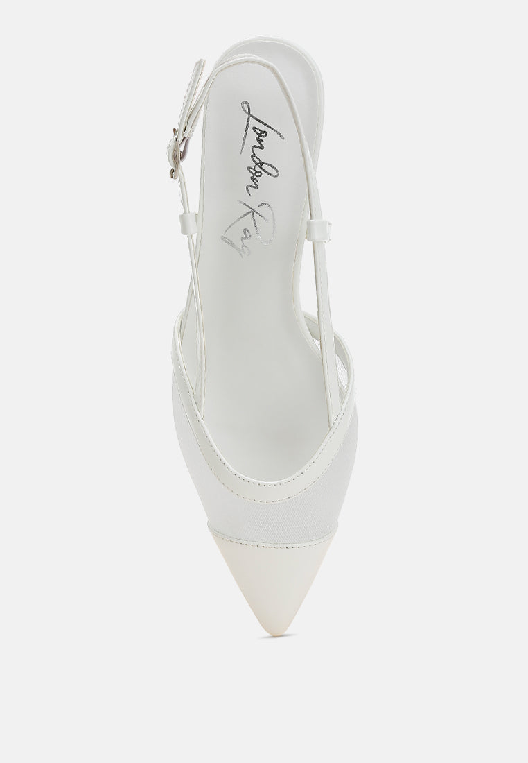 Temptress Mesh Slingback Sandals-3