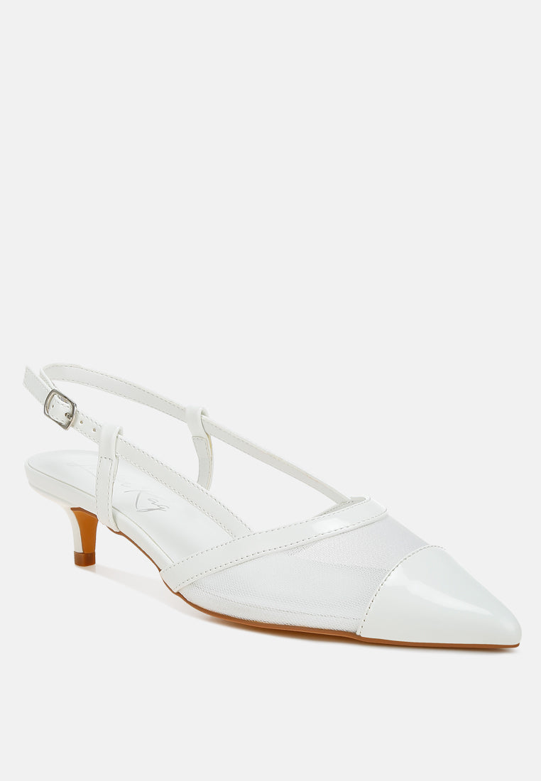 Temptress Mesh Slingback Sandals-1