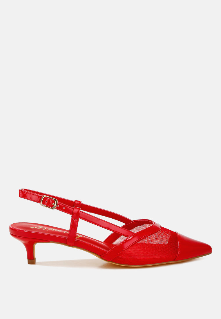 Temptress Mesh Slingback Sandals-6