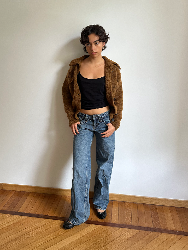 Teresa bomber con tasche-0
