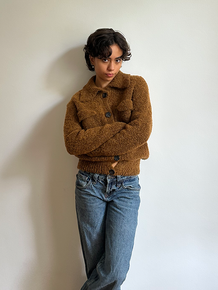 Teresa bomber con tasche-1