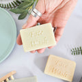 Natural cocoa butter face wash bar for sensitive skin fragrance free skincare