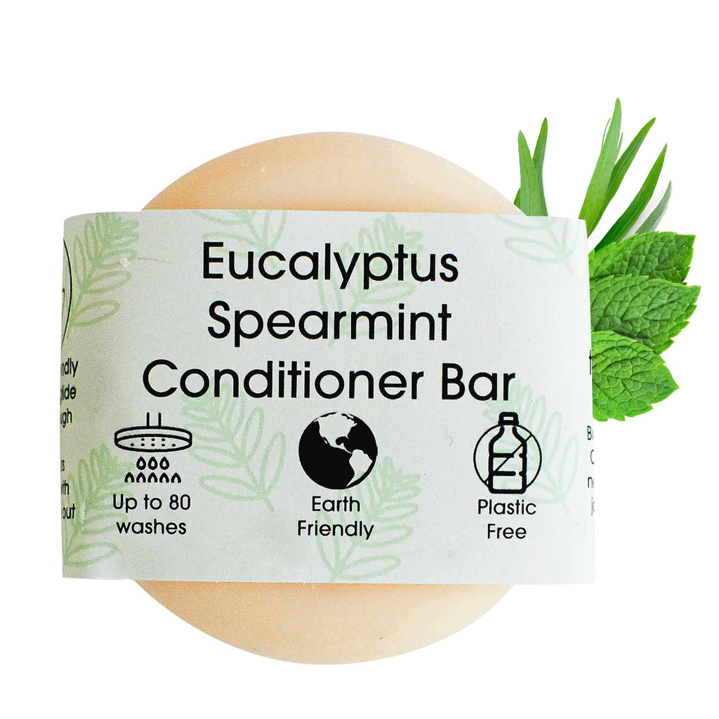 Spearmint and Eucalyptus , Solid Conditioner Bar 60g-1