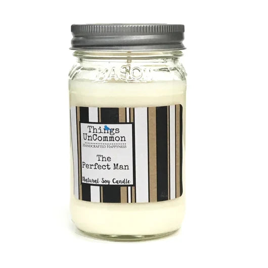The Perfect Man Modern Mason Candle-0