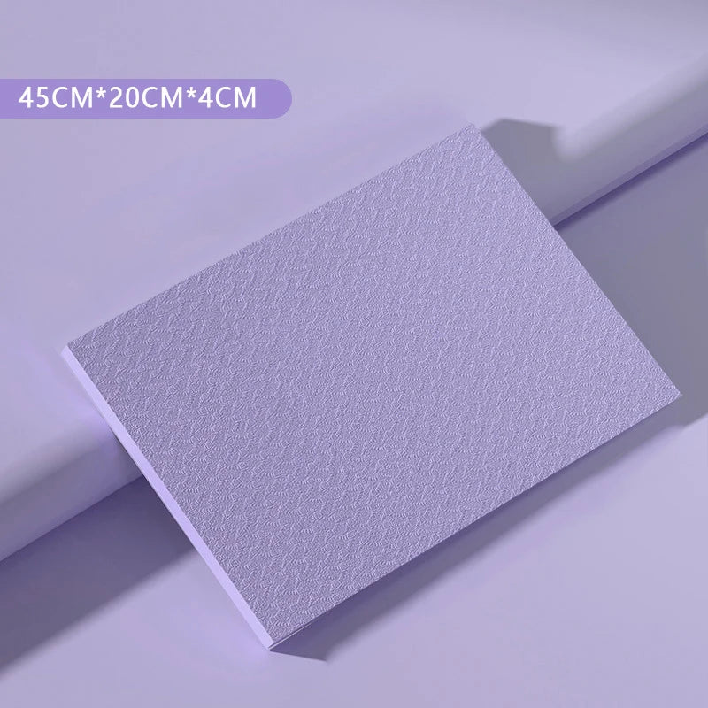 Purple TPE balance pad for yoga and physical therapy, featuring a non-slip textured surface. — view 5