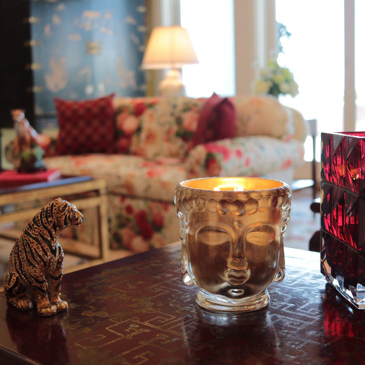 24K Gold Clear Glass Buddha Royale-2