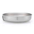 KEITH Titanium Fry Pan with Folding Handle, 1000ml - Ti6034-0