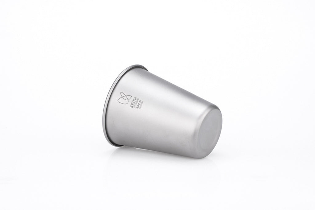 KEITH Titanium Beer Cup, 350ml / 450ml - Ti9001 / Ti9002-1