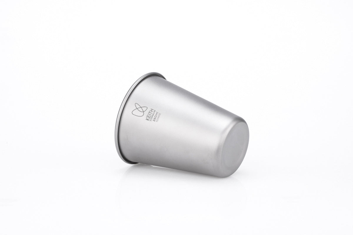 KEITH Titanium Beer Cup, 350ml / 450ml - Ti9001 / Ti9002-1