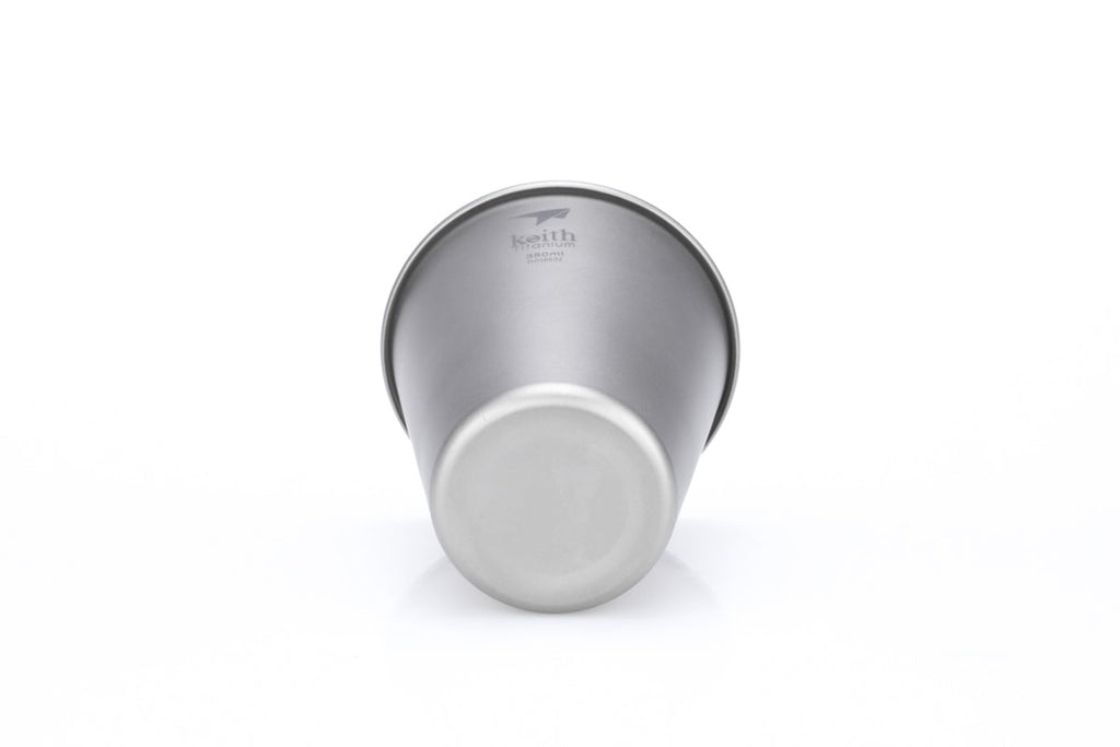 KEITH Titanium Beer Cup, 350ml / 450ml - Ti9001 / Ti9002-3