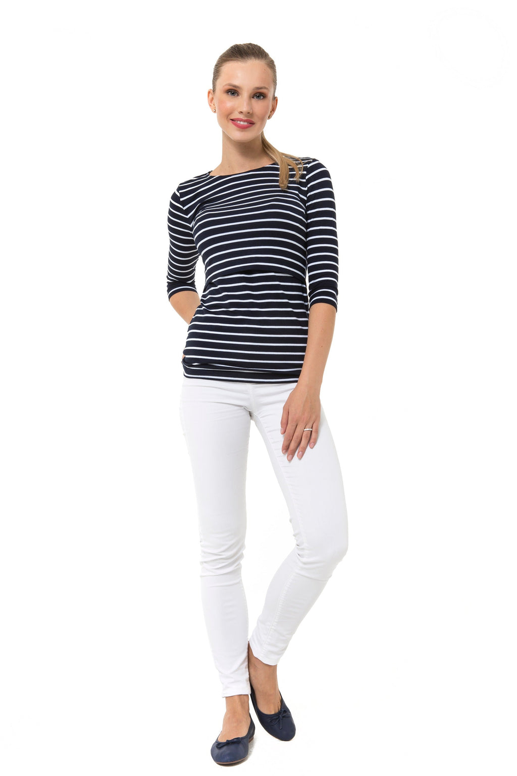 Naval Maternity/Nursing Top-2