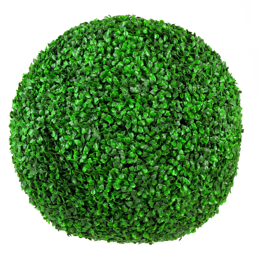 Boxwood Artificial Topiary Ball Set of 2 15in – UV Resistant-0
