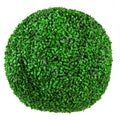Boxwood Artificial Topiary Ball Set of 2 15in – UV Resistant-0