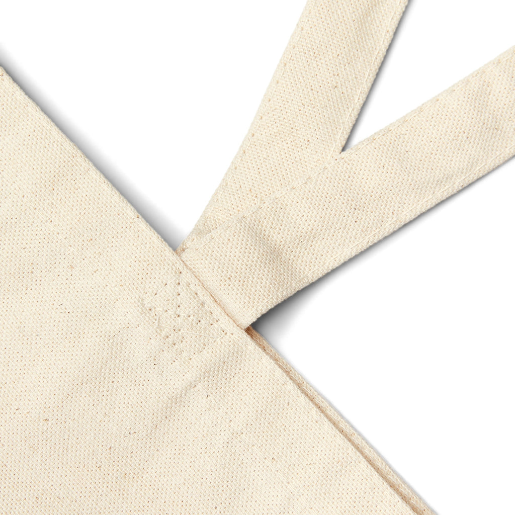 Restricted Section Society printed cotton canvas tote bag with shoulder handles — view 4