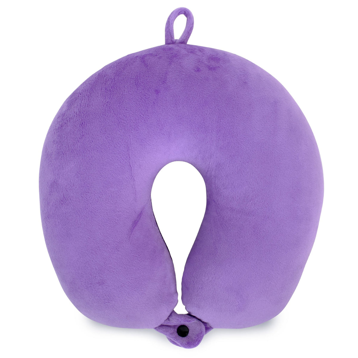 Plush Microbeads Travel Neck Pillow-4