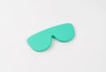 Funda de gafas de silicona flexible - Turquesa-0