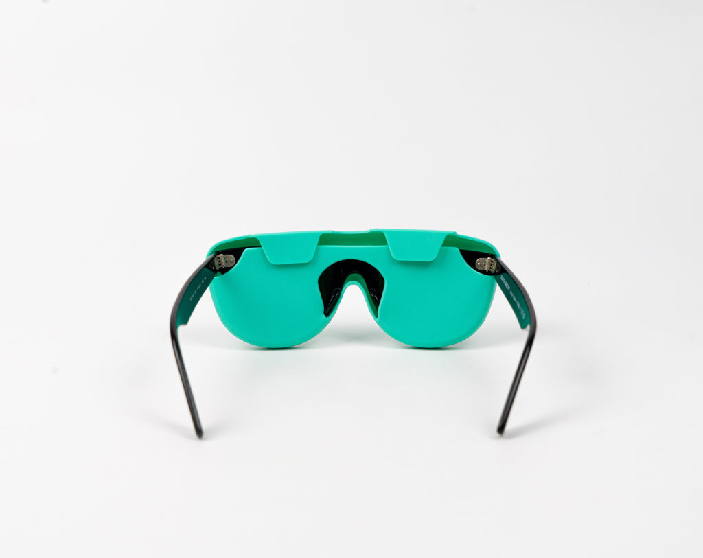 Funda de gafas de silicona flexible - Turquesa-1