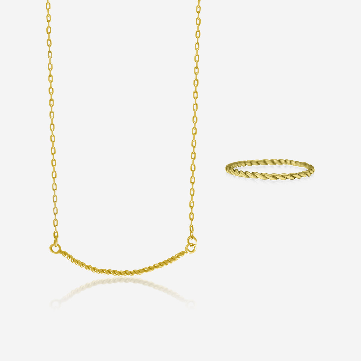 Twisted Ring & Necklace-0