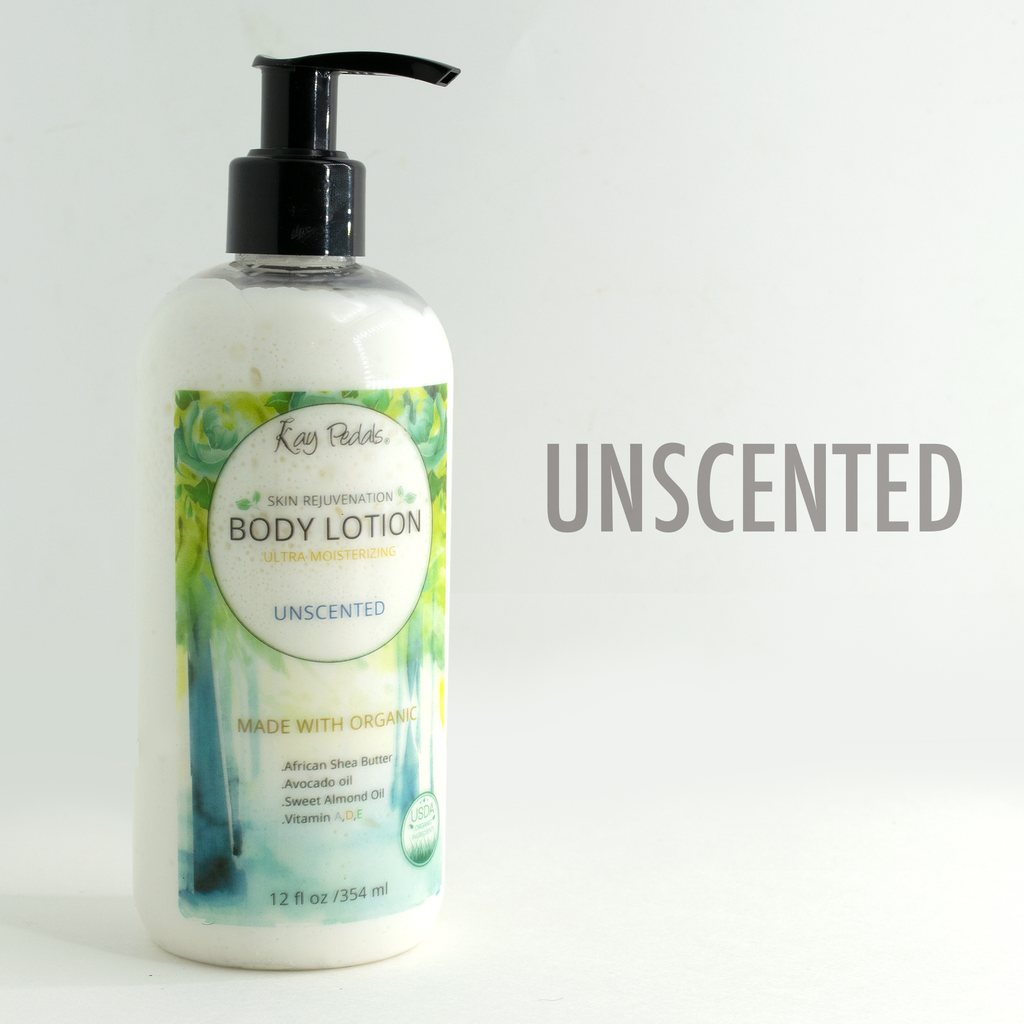 Unscented Natural Organic Body Lotion 12oz-0