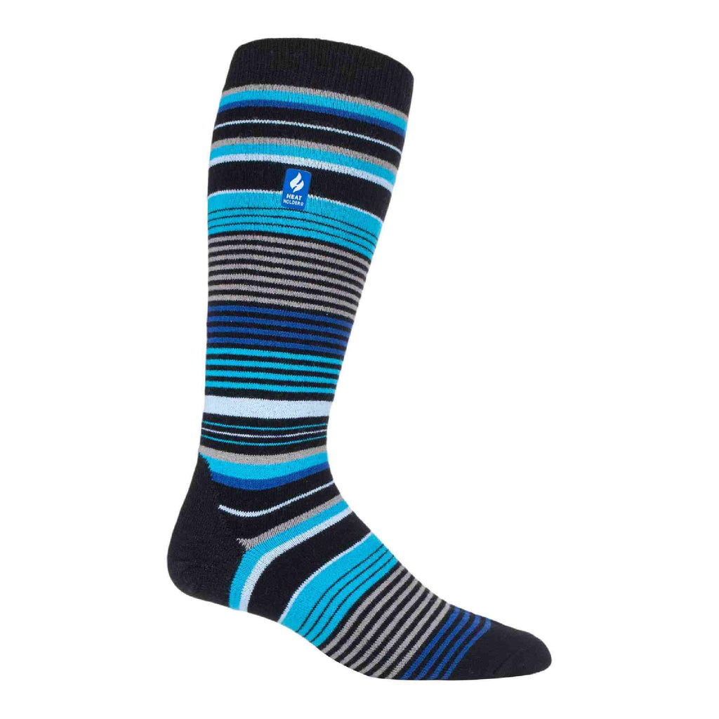 Mens knee high ultra lite thermal ski socks in acrylic blend for winter sports — view 5