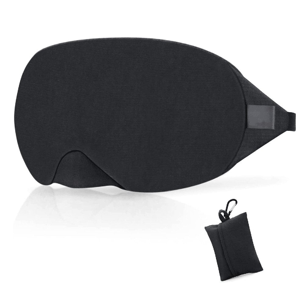 Soft cotton ultimate comfort sleep mask for restful nights and effective light blocking — view 2