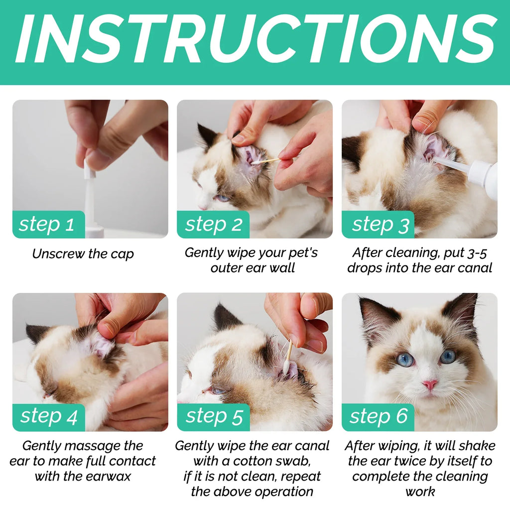 Ultra-Otic pet ear cleaner in a 120ml bottle for gentle dog and cat grooming — view 4