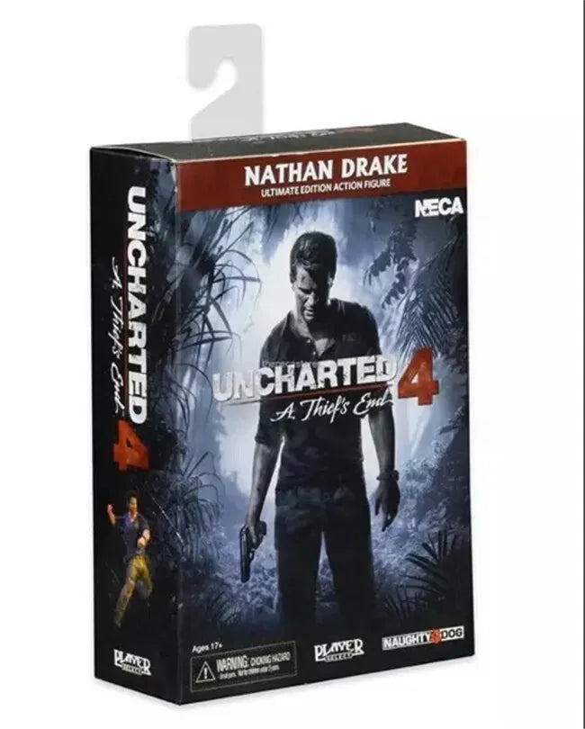 Highly detailed 1:12 scale Nathan Drake action figure from Uncharted 4 with weapons and accessories — view 3