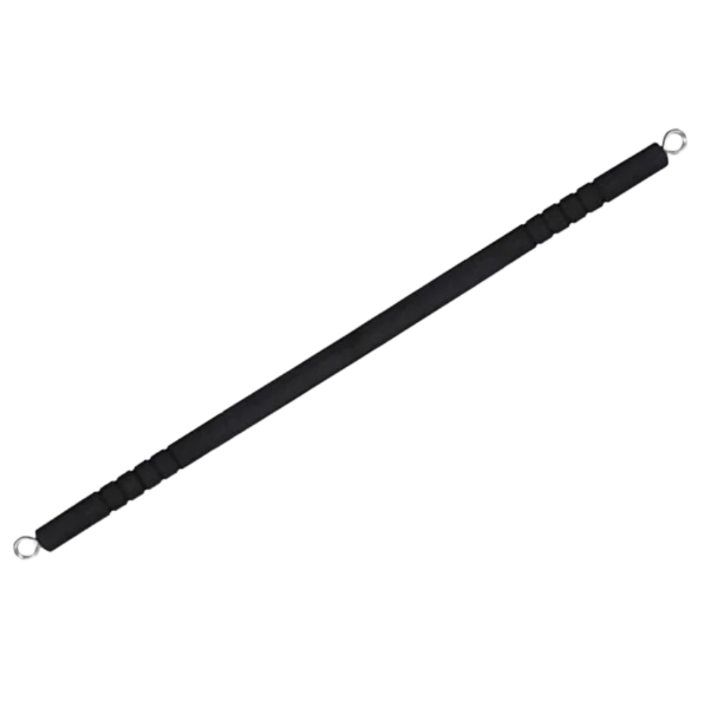 NNEOBA portable pilates bar kit with resistance bands and cushioned handles for home workouts.
