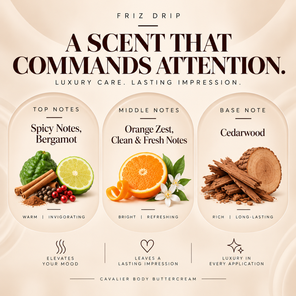 Cavalier Body Buttercream – Moisturizing Shea Butter & Safflower Oil, Spicy Bergamot & Cedarwood Scent, 8 oz-3